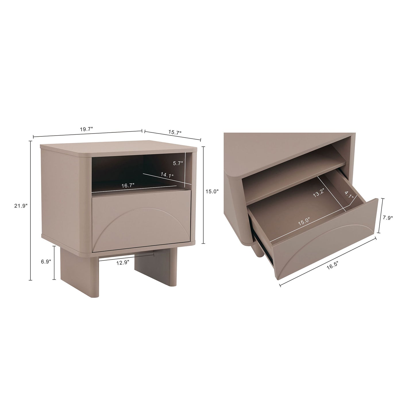 Manhattan Ella - Nightstand