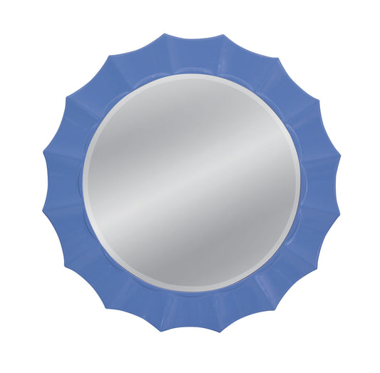 Blue Altair - Wall Mirror - Blue
