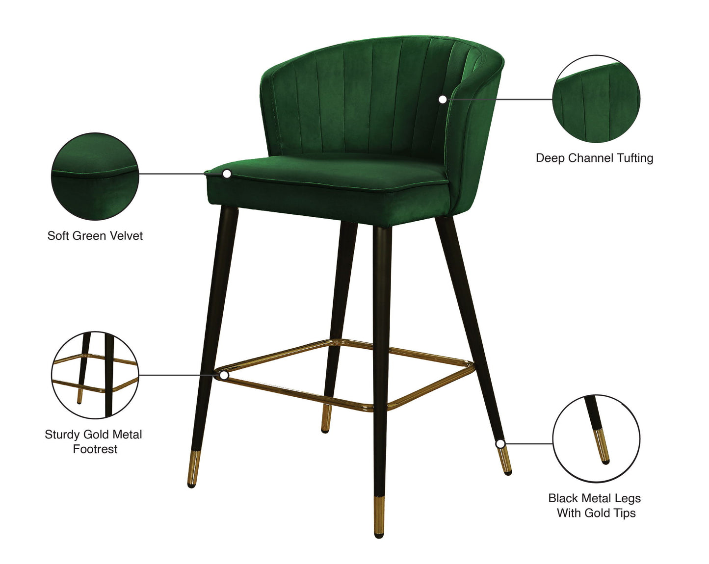 Cassie - Stool (Set of 2)