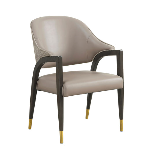 Manhattan Collette - Wood Upholstered Armchair