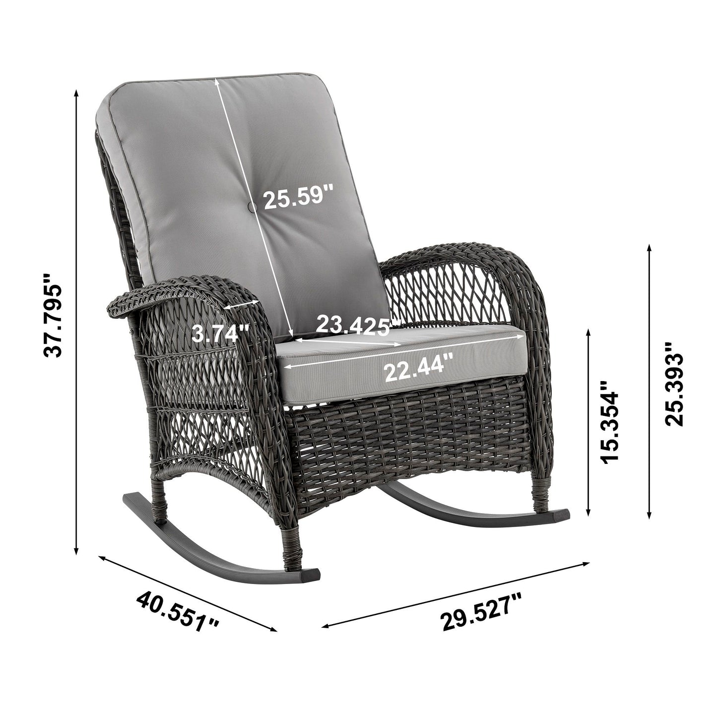 Manhattan Fruttuo - Rocking Chair