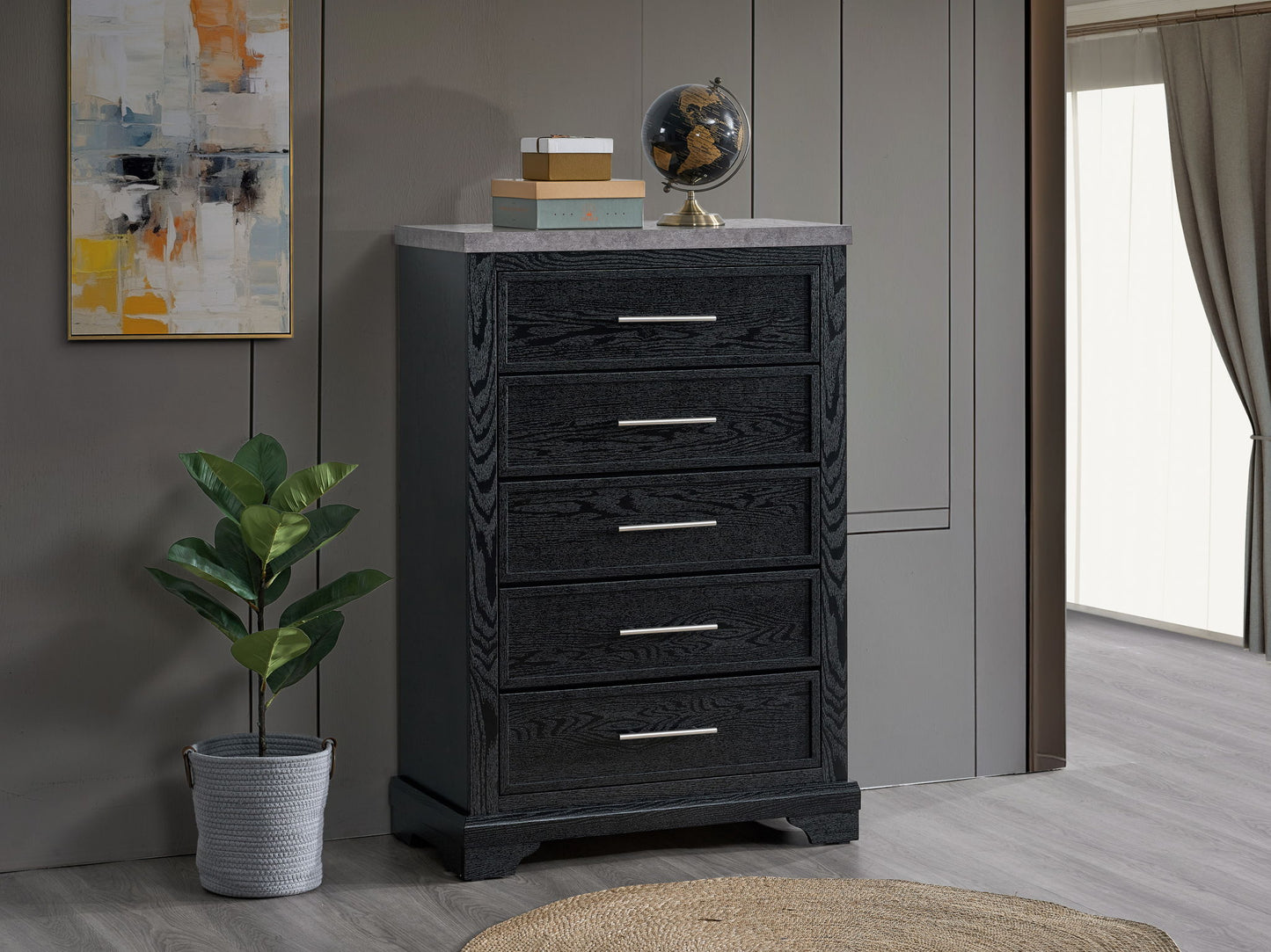 Grande - Chest - Black