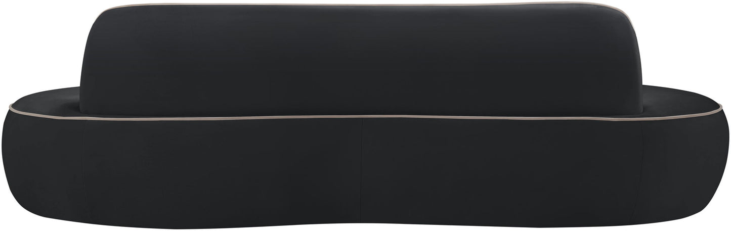 Swerve - Velvet 101" Upholstered Sofa