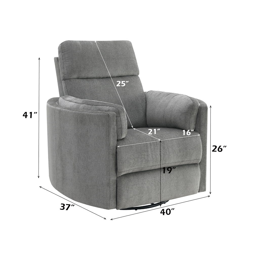 Sagen - Recliner With Swivel & Glider