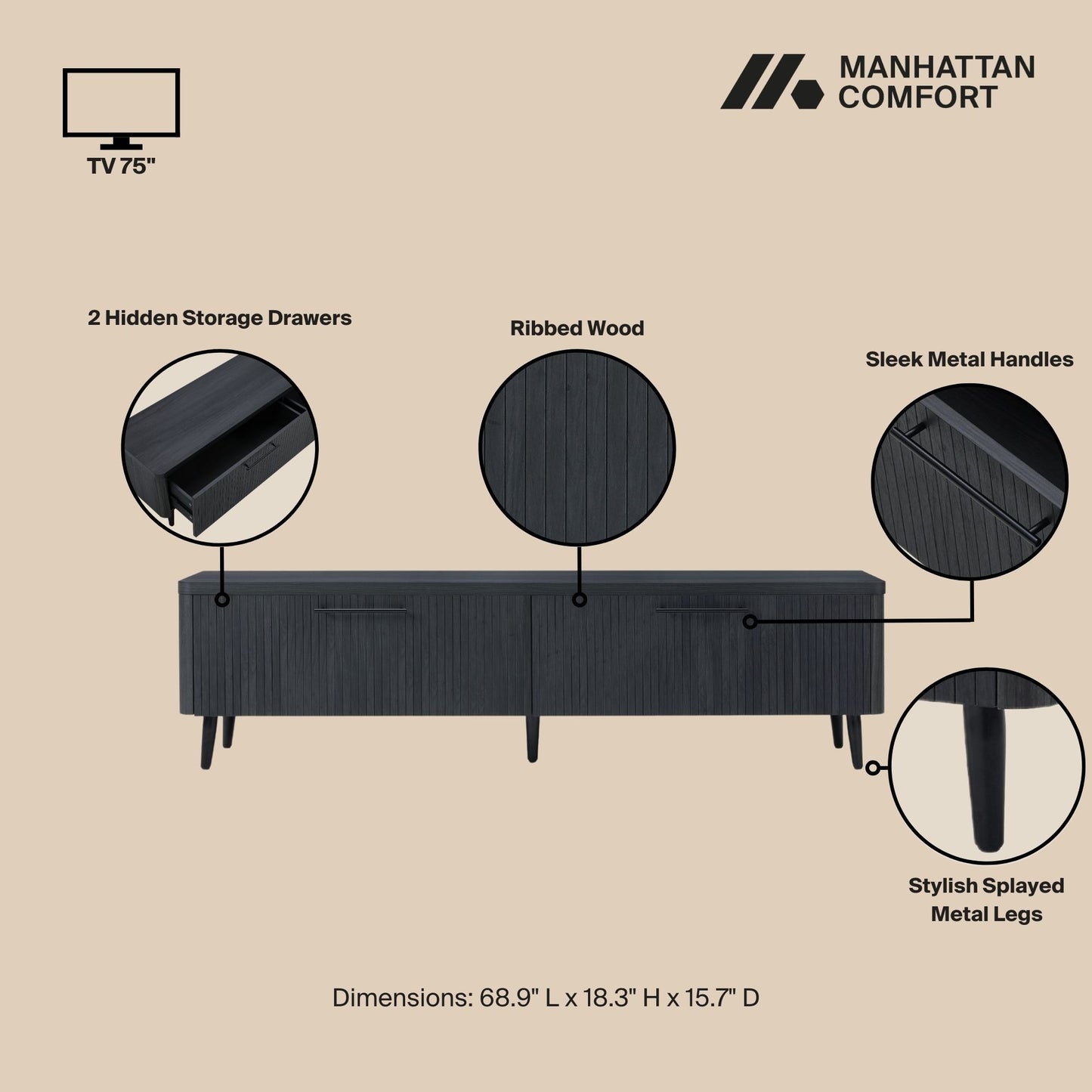 Manhattan Jodie - TV Stand