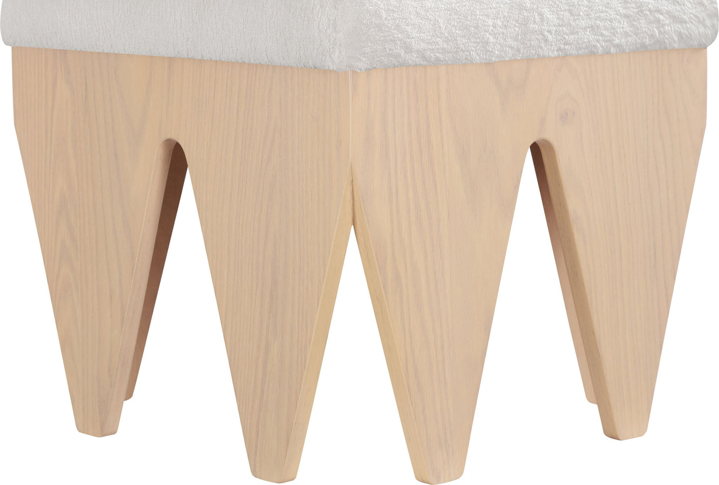 Altair - Fabric Bench - Light Brown Base