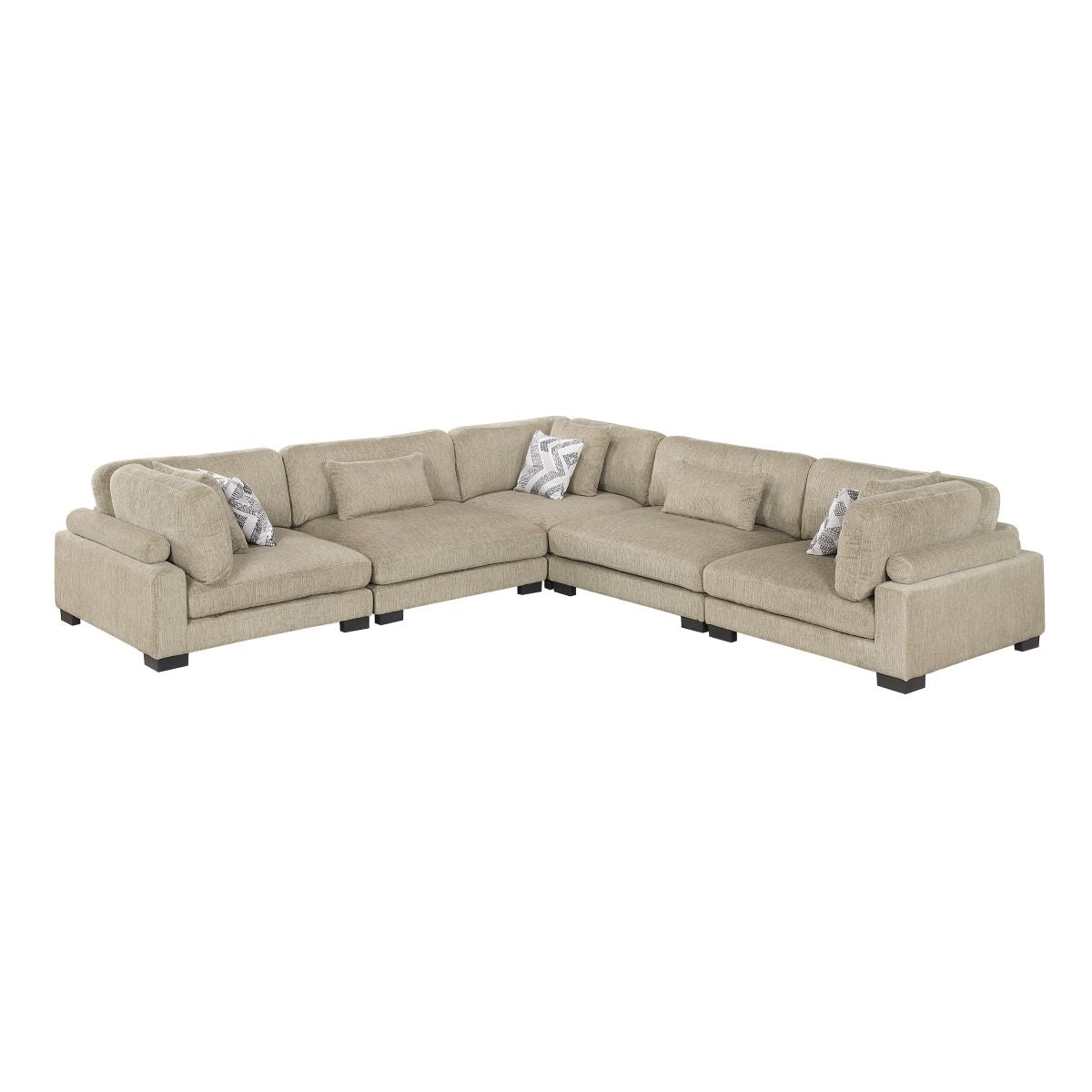 Tinley 5-Piece Modular Sectional