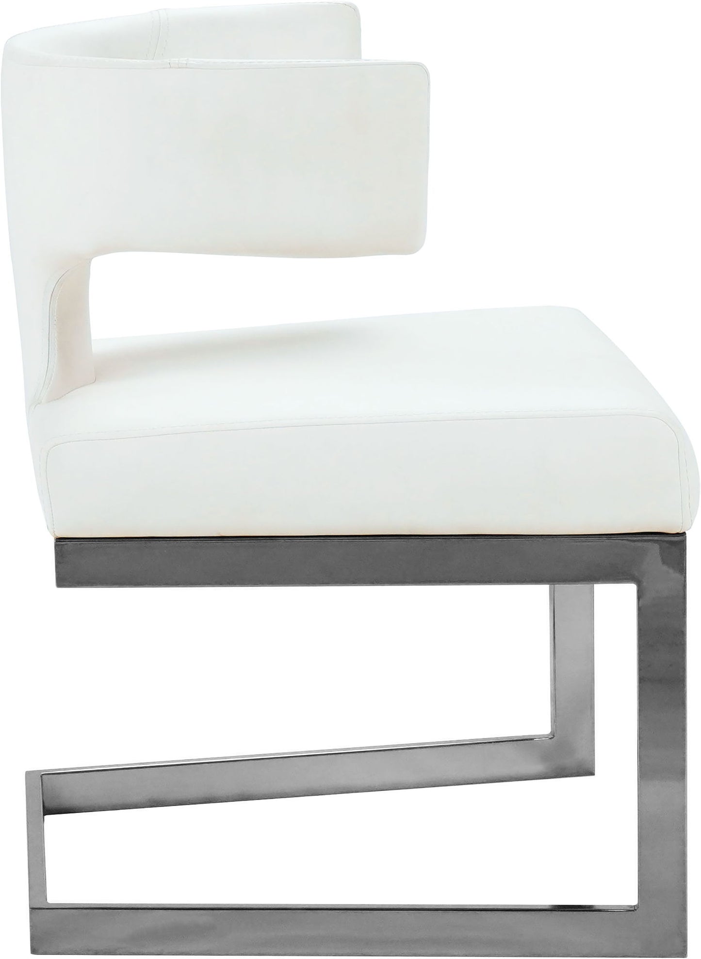 Alexandra - Dining Chair with Chrome Legs