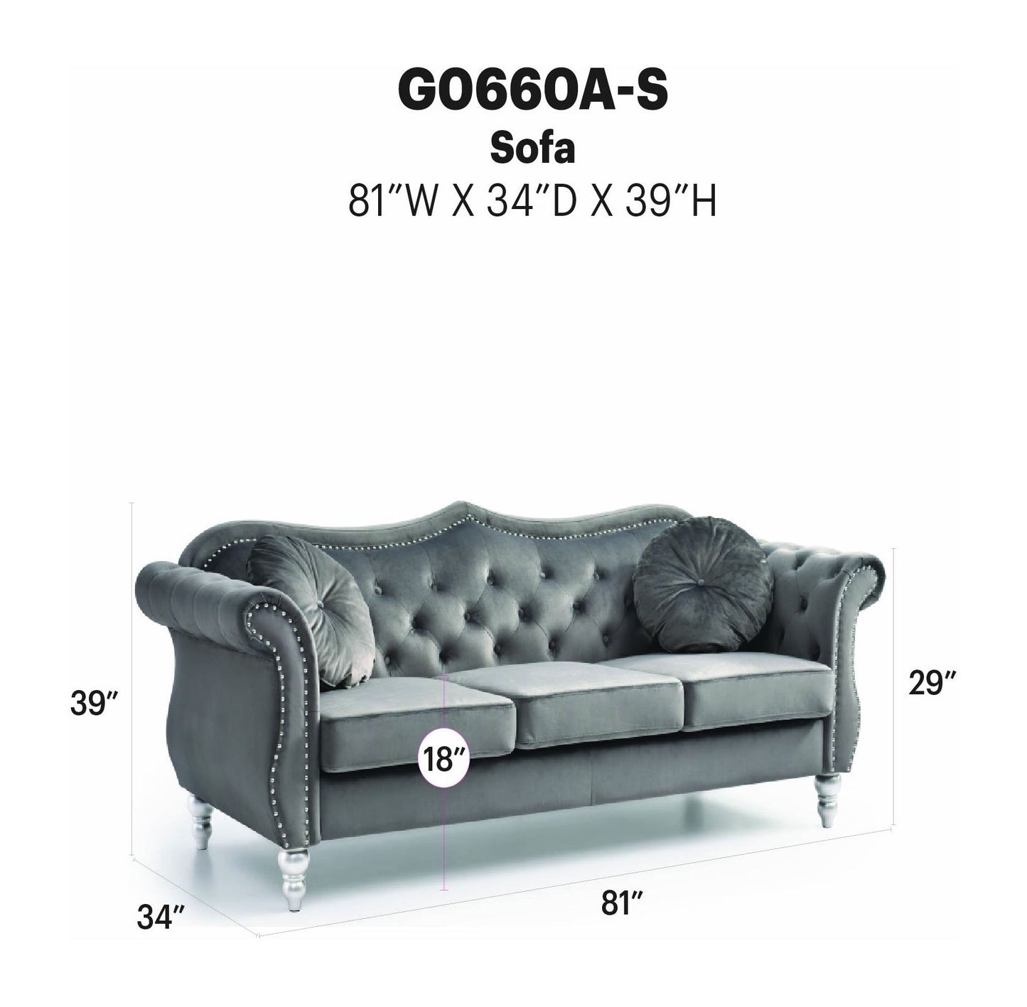 Glory Furniture - Hollywood - Sofa
