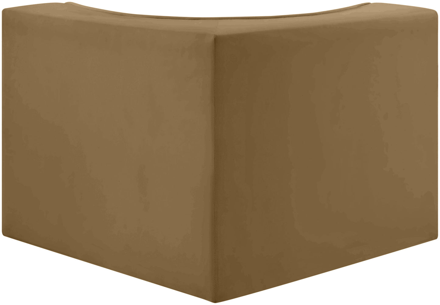 Rummi - Velvet Performance Fabric Upholstered Modular Corner Chair