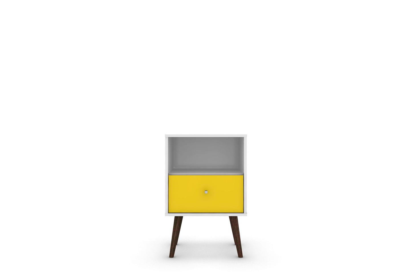 Manhattan Liberty - Nightstand Wtth White Frame