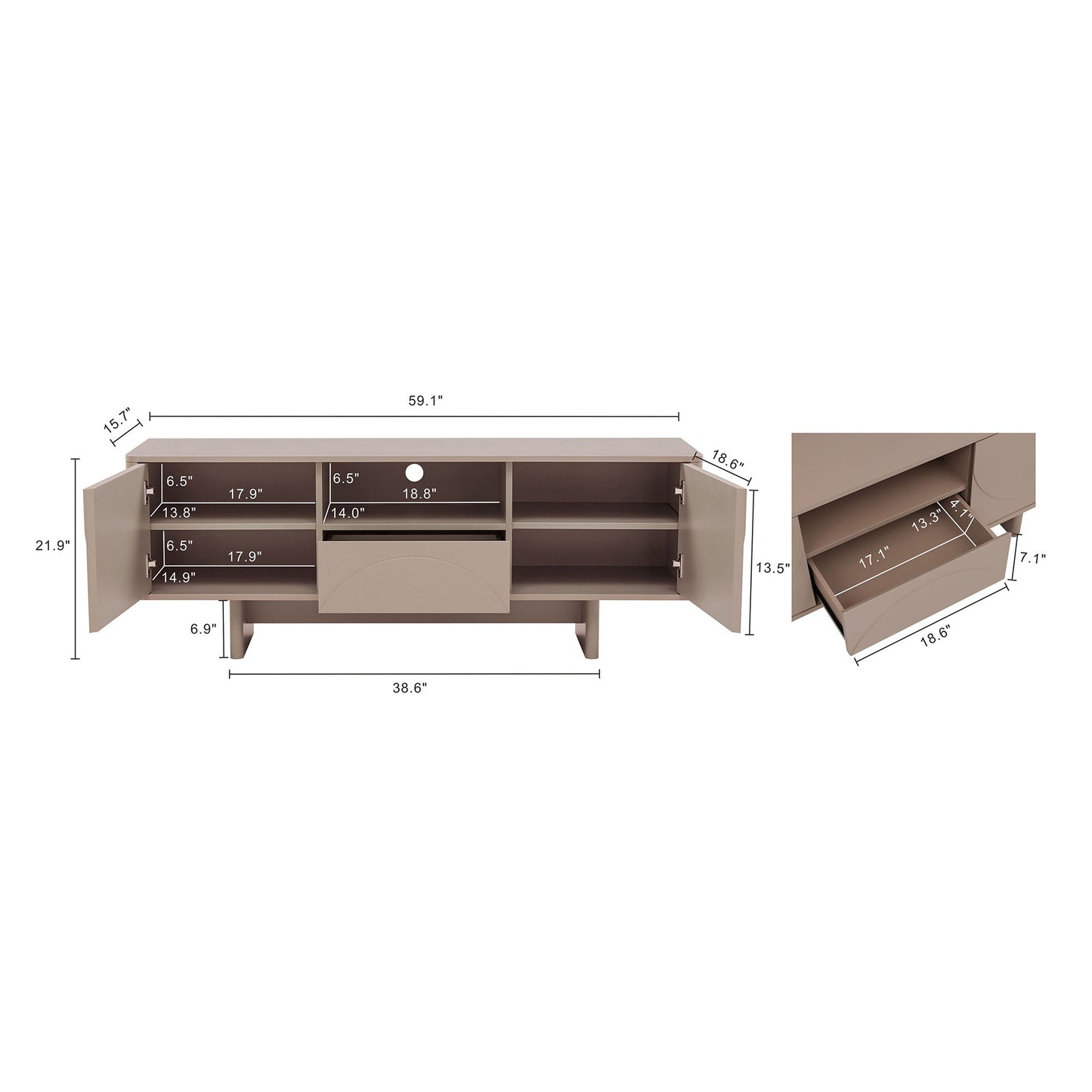 Manhattan Ella - TV Stand