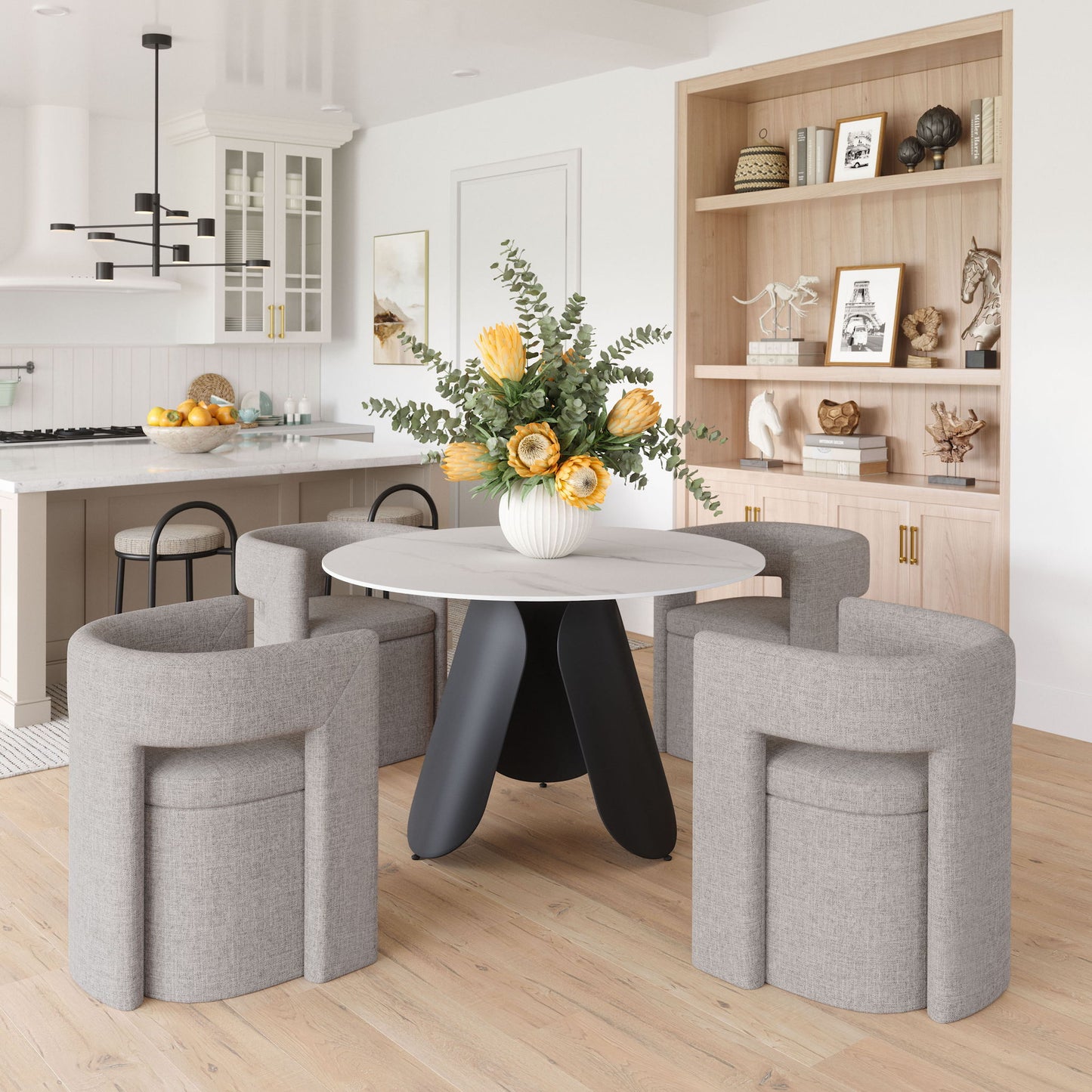 Toru - Dining Table - White