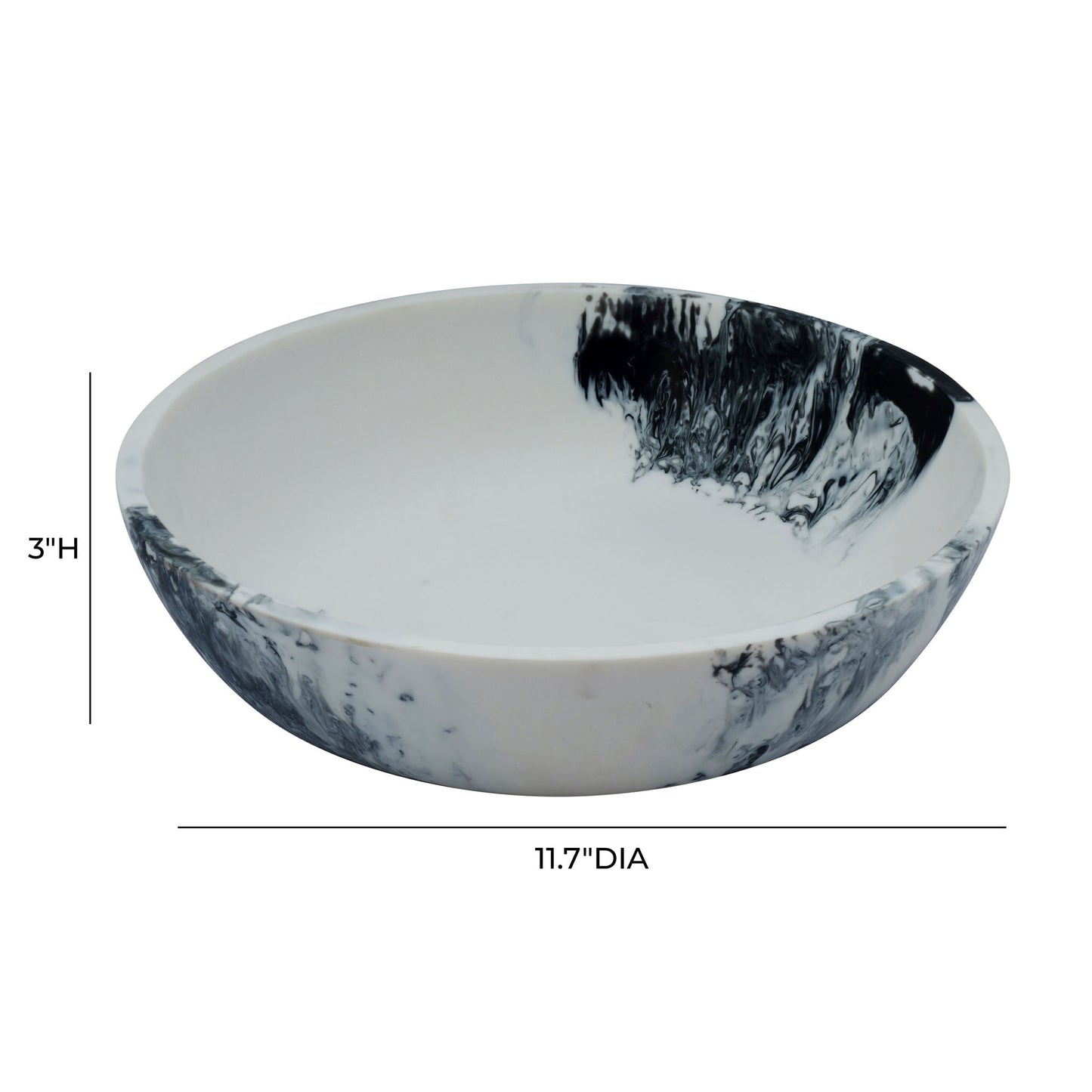 Mera - Resin Serving Bowl