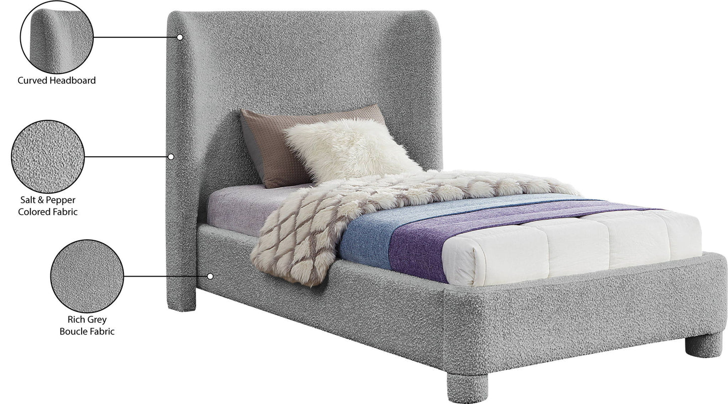 Penny - Boucle Fabric Bed