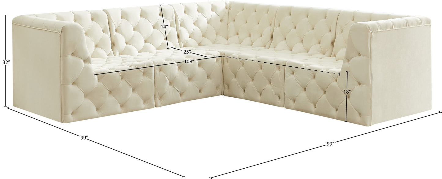 Tuft - 5 Piece Modular Sectional