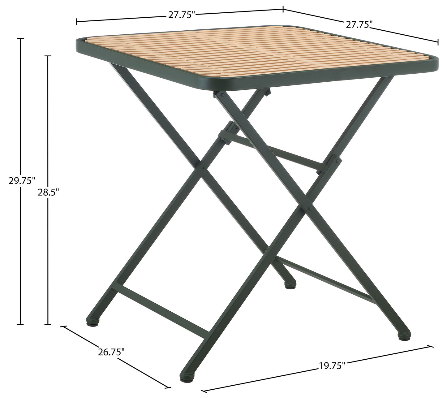 Marilla - Iron Outdoor Dining Table