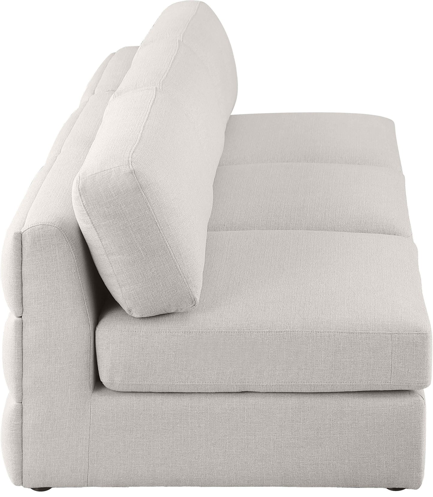 Beckham - Modular 3 Seat Armless Sofa