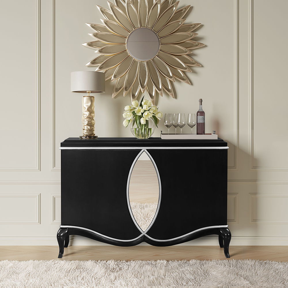 Ashor - Console Cabinet - Black