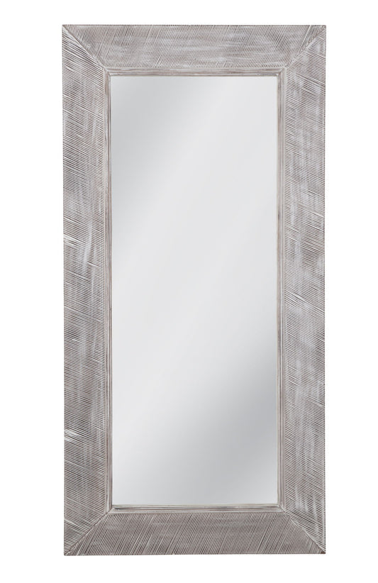 Baker - Floor Mirror - White Wash