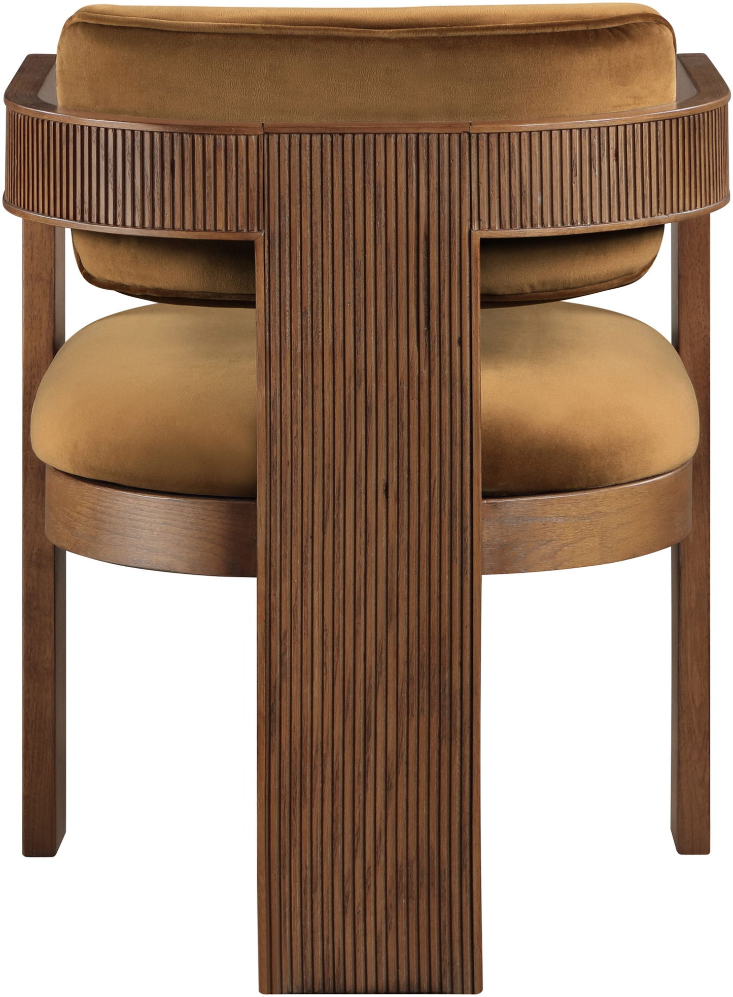 Sacha - Velvet Dining Chair With Brown Base (Set of 2)