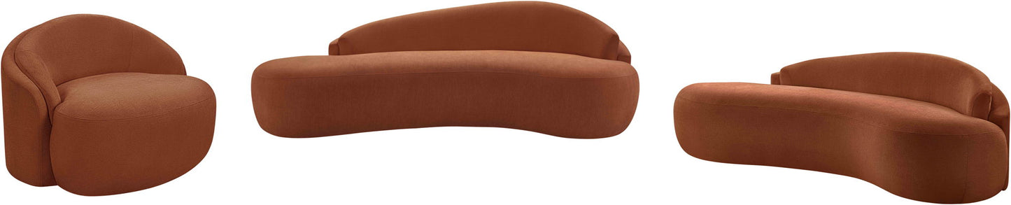 Caspian - Chenille Fabric Upholstered Chair