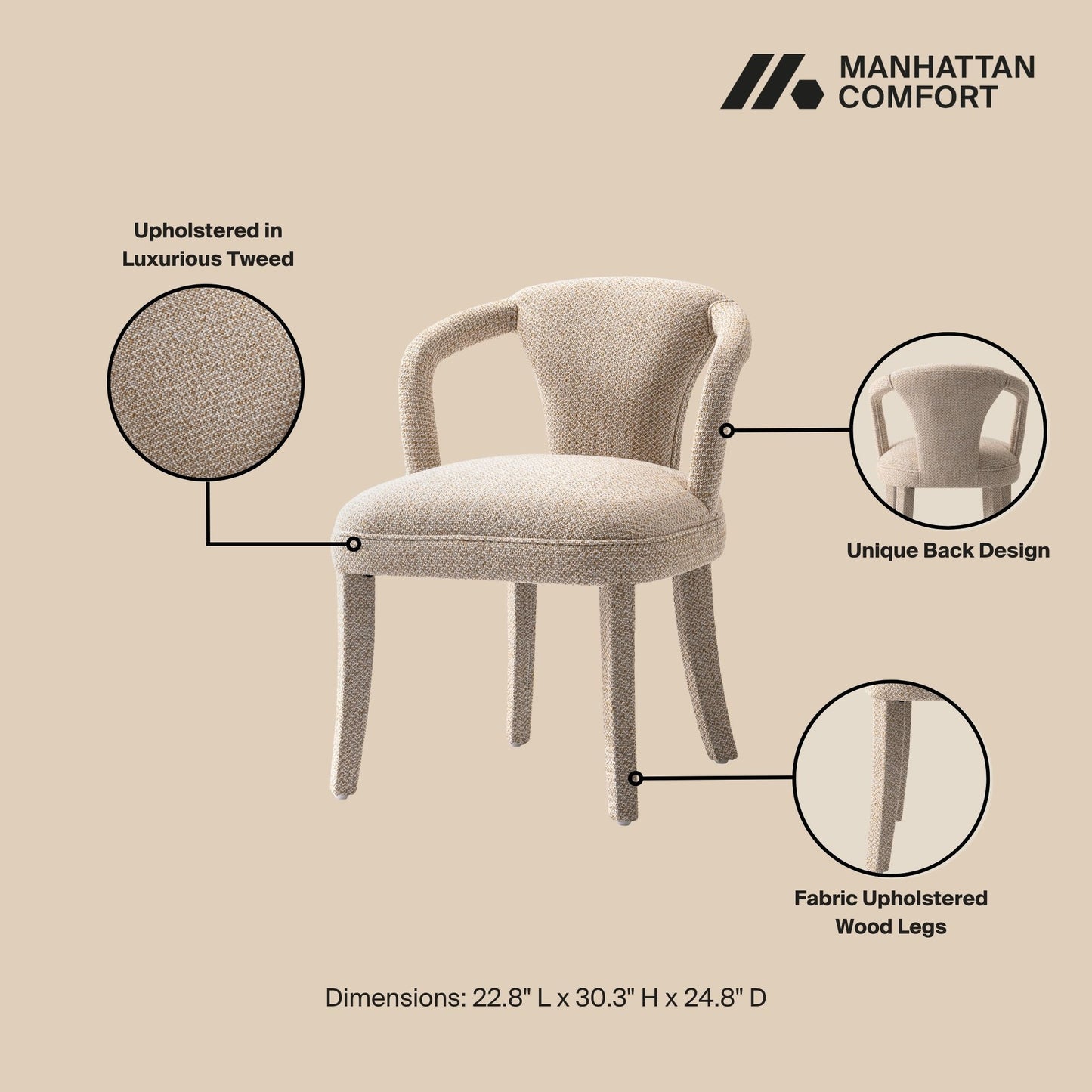 Manhattan Palmer - Armchair