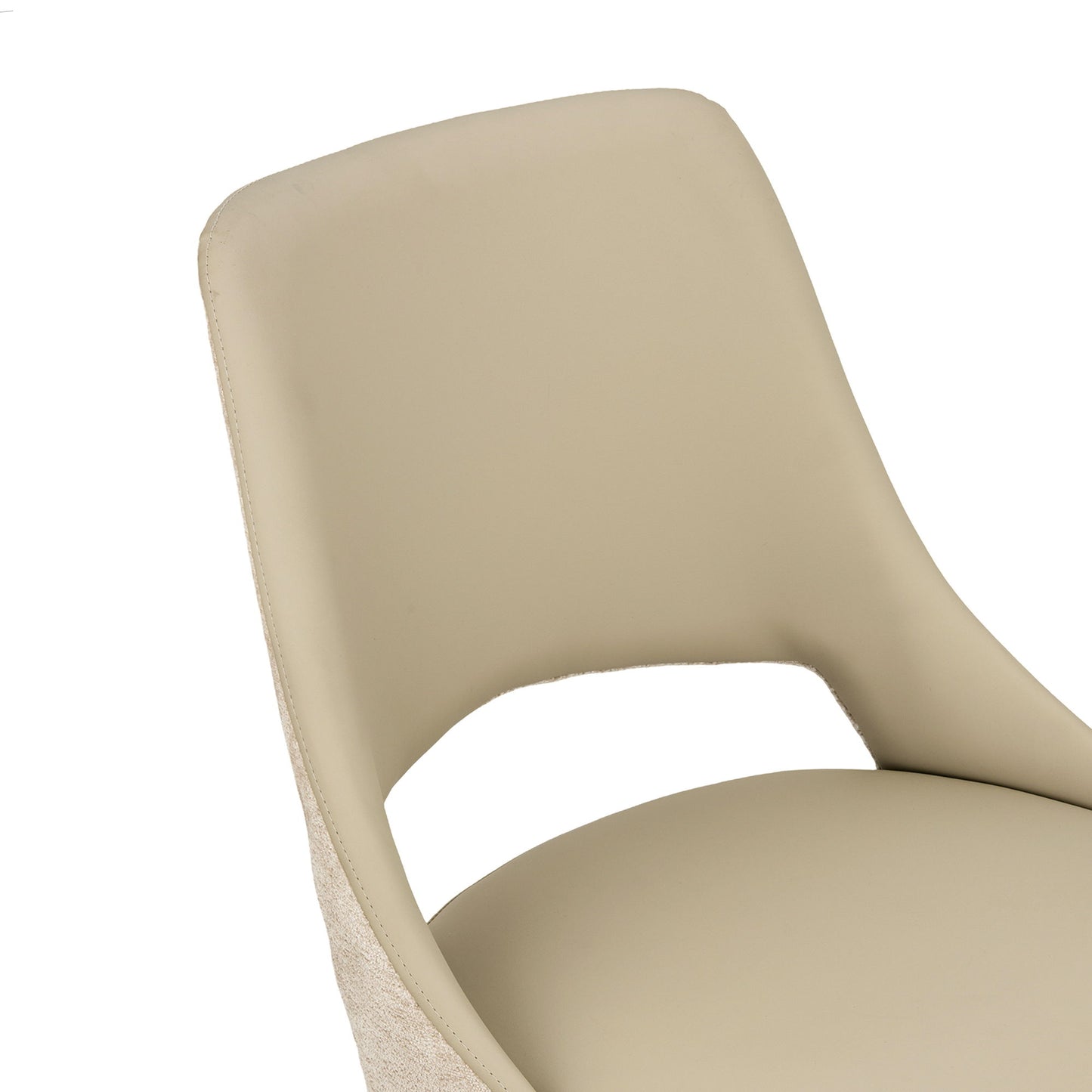 Liora - Wood Upholstered Side Chair (Set of 2) - Coffee / Brown
