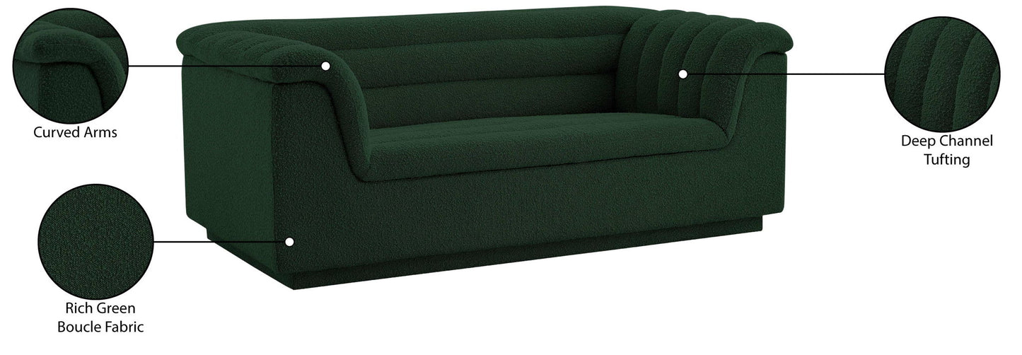 Cascade - Boucle Loveseat