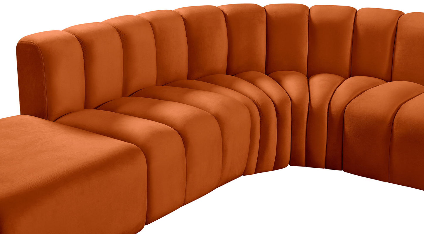 Arc - Velvet Modular Sectional