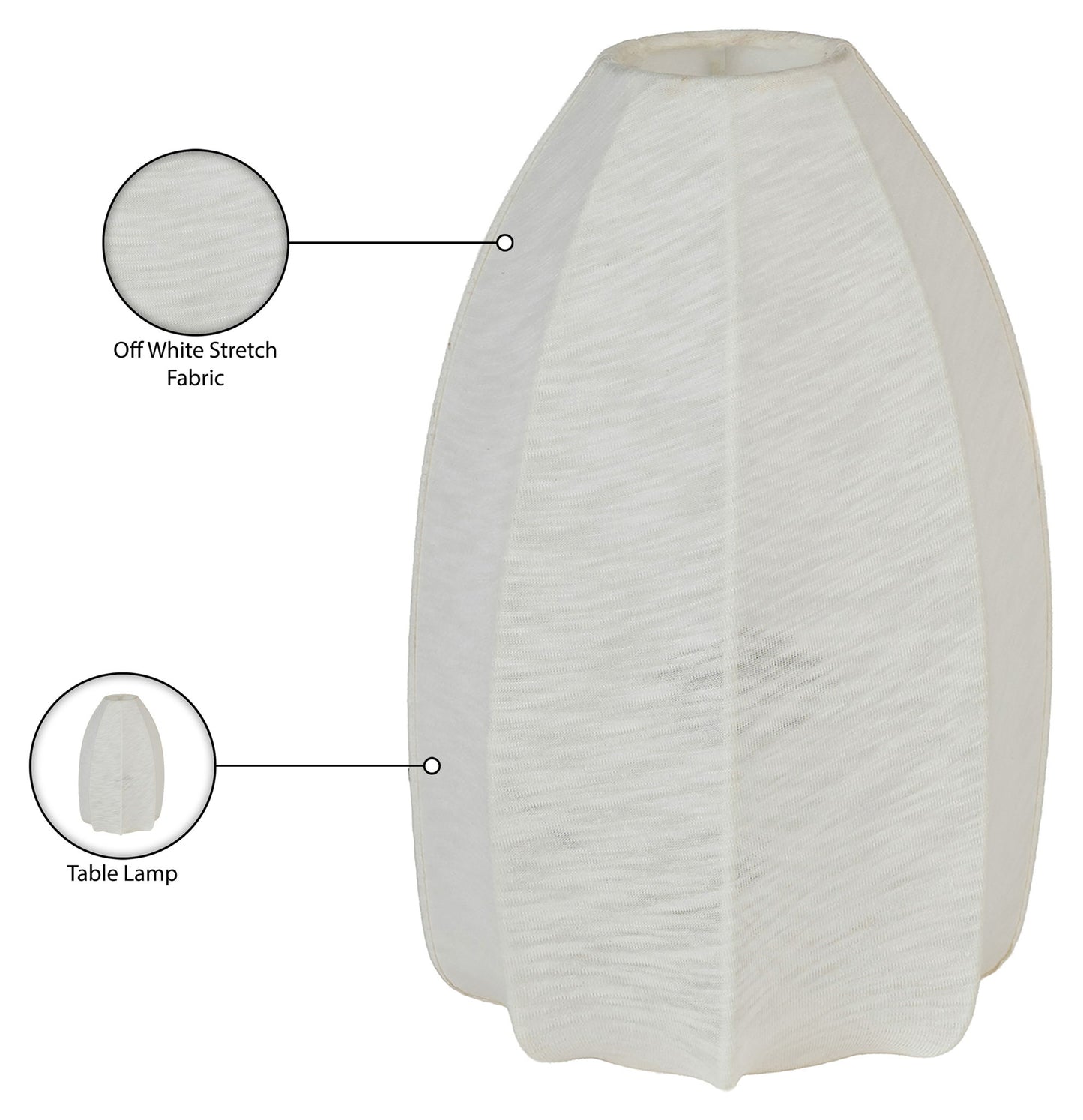 Lumaire - Stretch Fabric Table Lamp