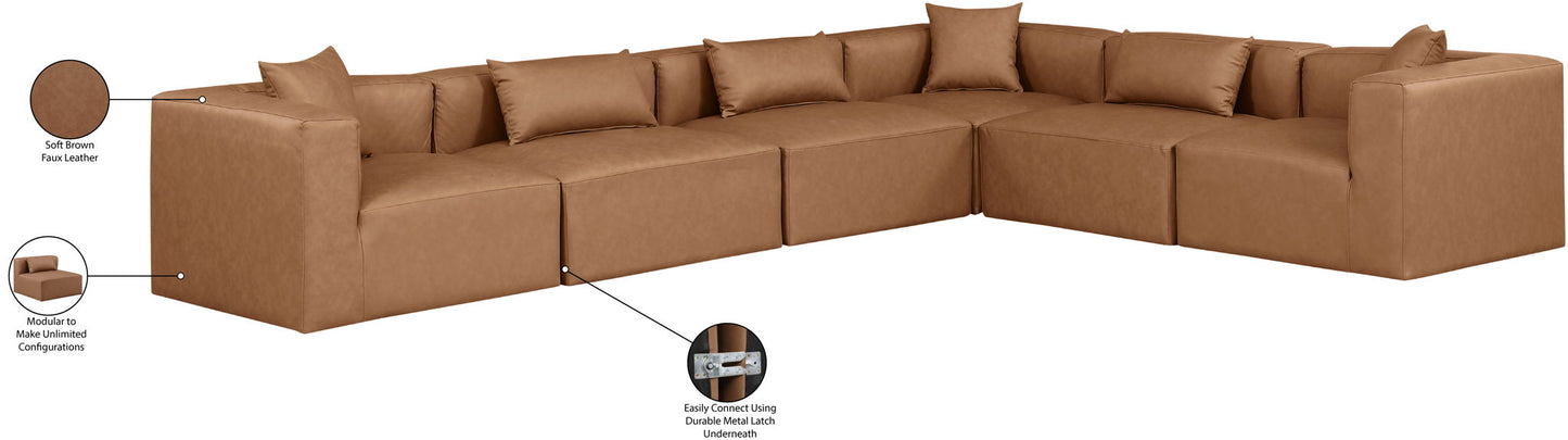 Cube - 6 Piece Modular Corner Sectional