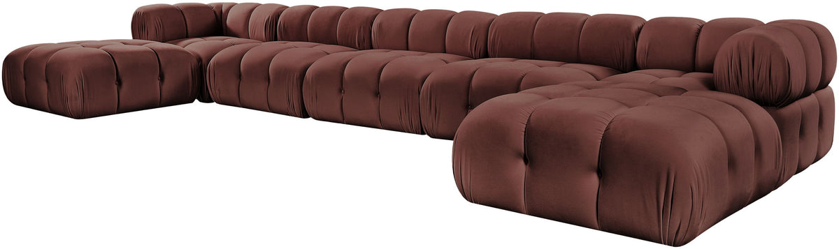 Orin - 7 Piece Modular Sectional (3 Modular Chairs, 2 Corner Chairs & 2 Ottomans)