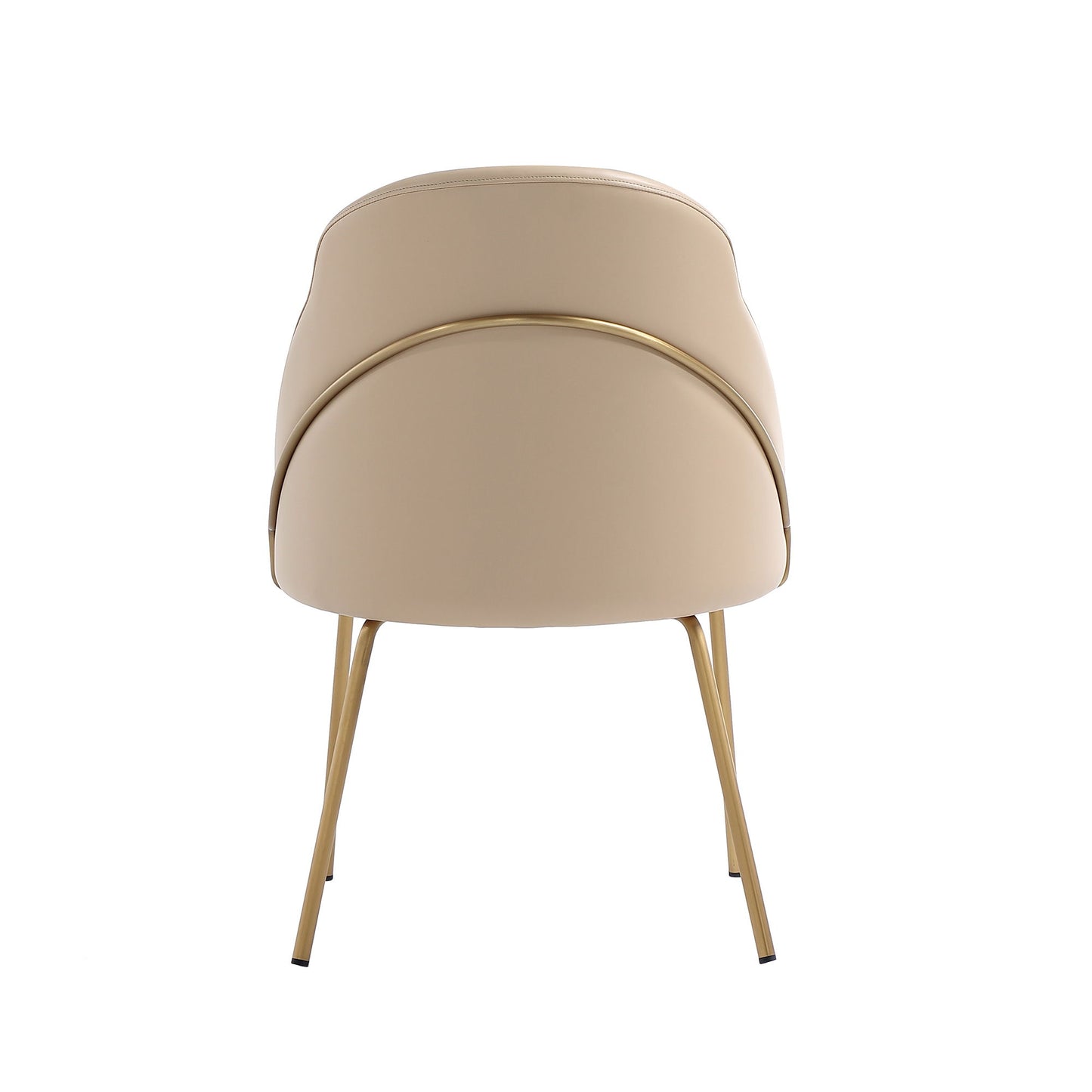 Manhattan Gracie - Dining Chair With Gold Legs