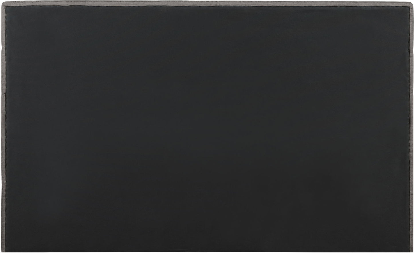 Adam - Chenille Fabric Bed With 52" Headboard