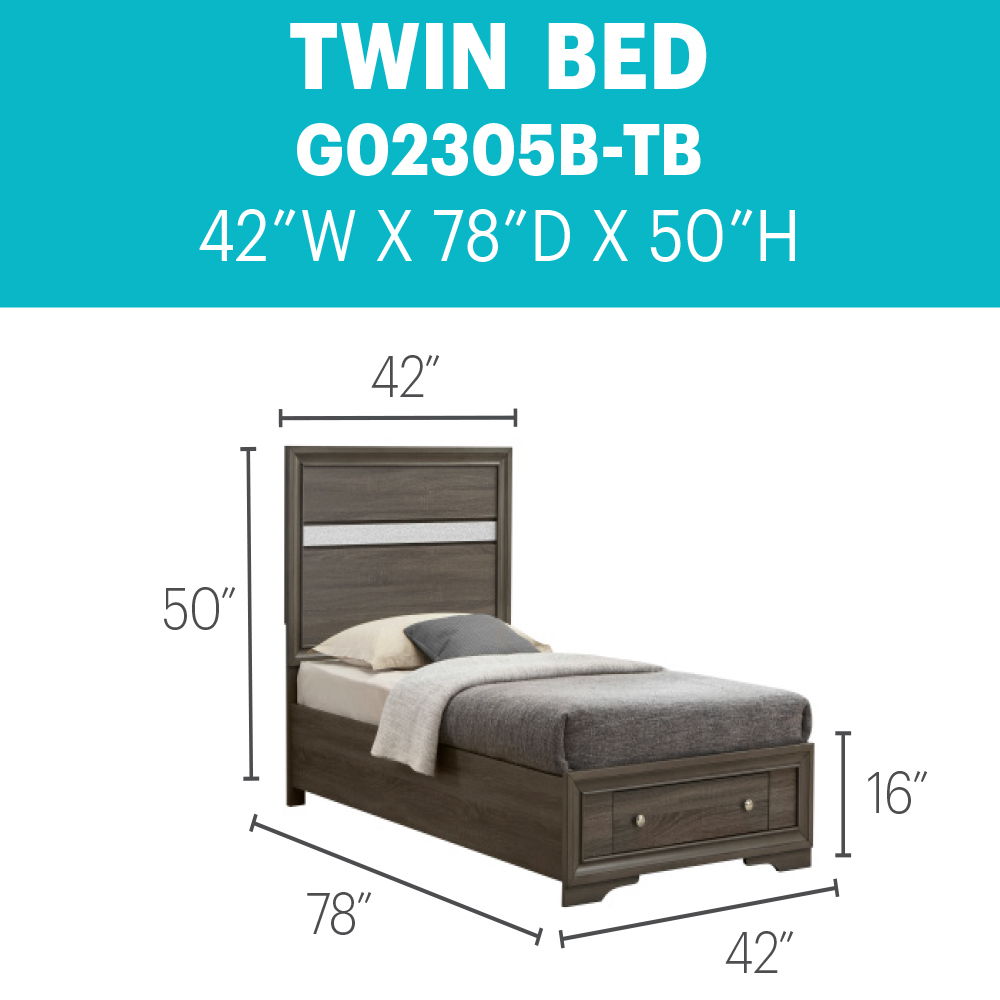 Glory Furniture - Madrid - Bed