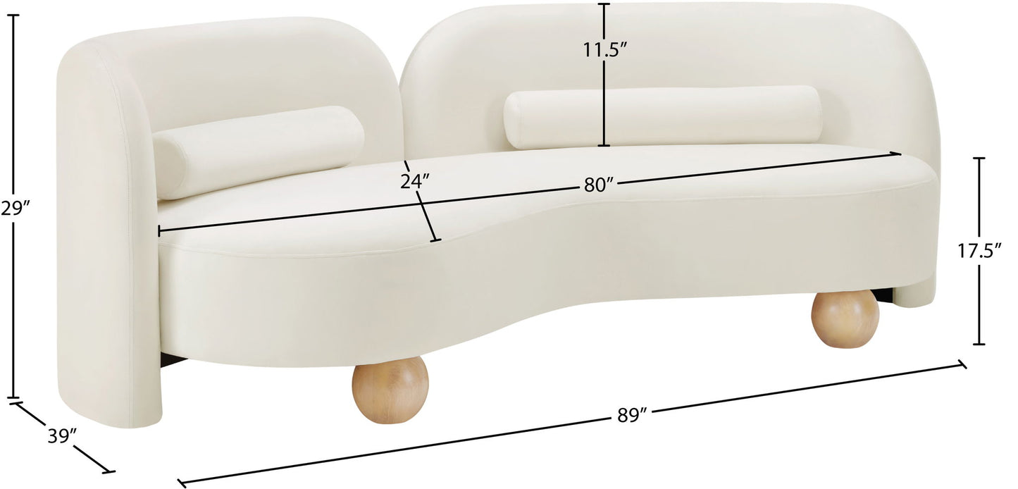 Daphne - Velvet Sofa
