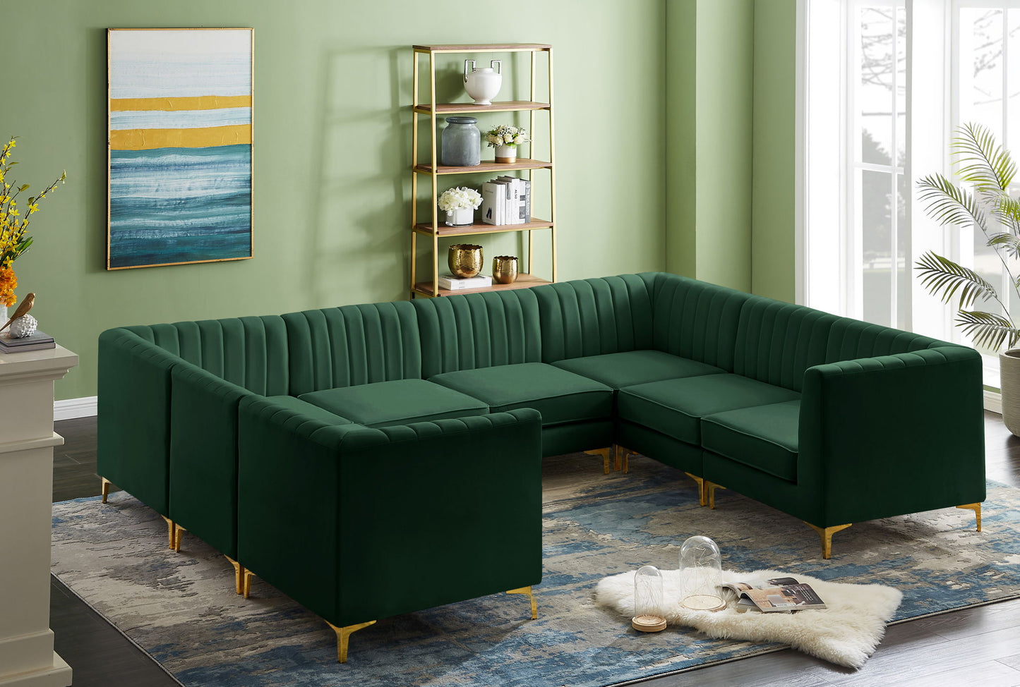 Alina - 8 Piece Modular Sectional