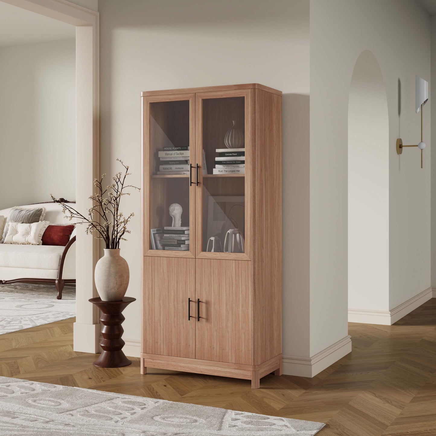 Manhattan Jodie - Bookcase Cabinet