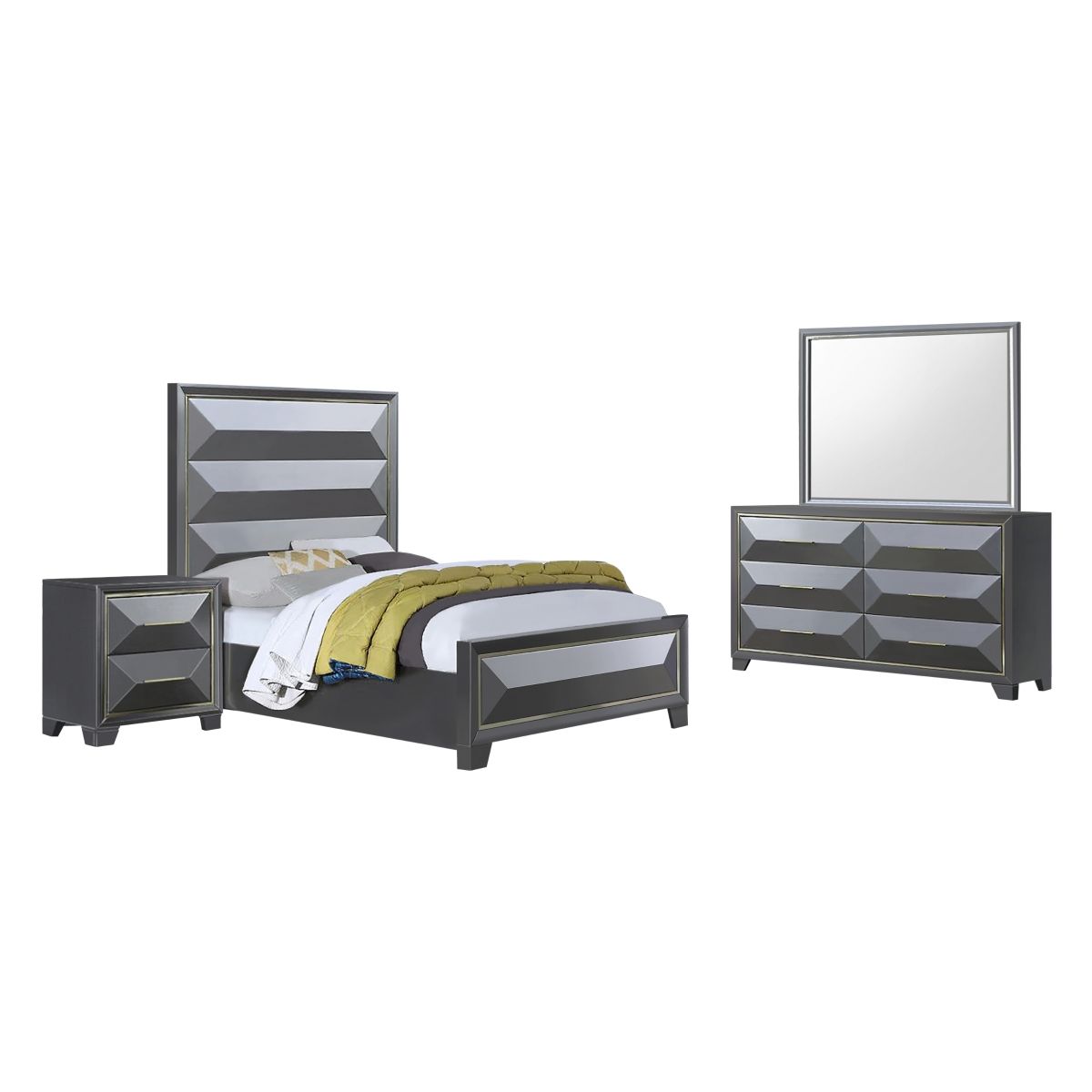 48" Bed Set (2Bed+DR+MR)