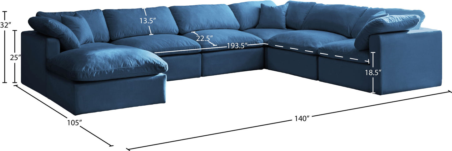 Plush - 7 Piece Modular Sectional