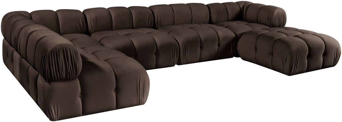 Orin - 6 Piece Modular Sectional (3 Modular Chairs, 2 Corner Chairs & Ottoman)