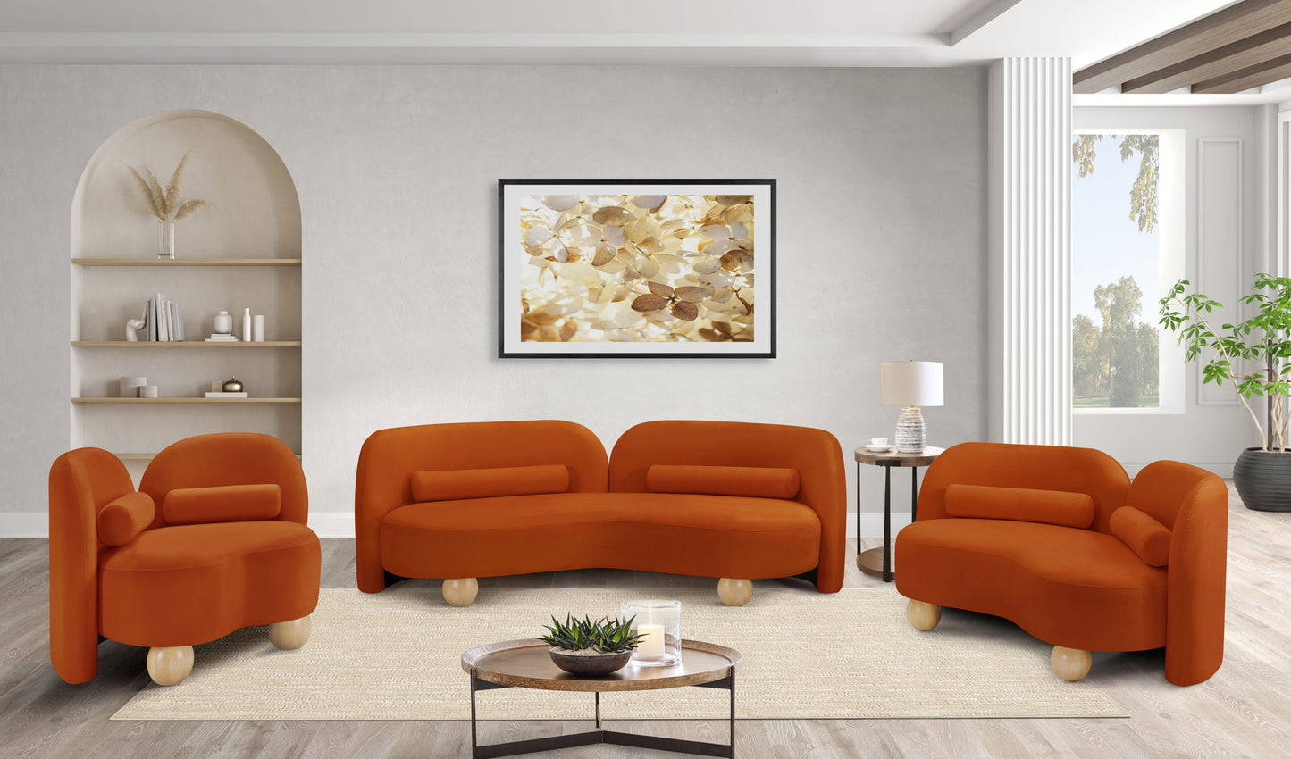 Daphne - Velvet Sofa