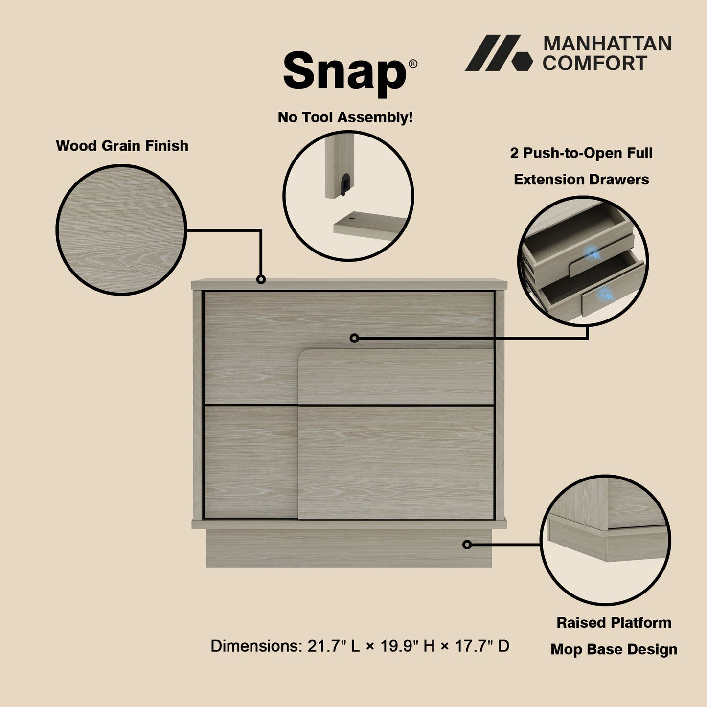 Manhattan Horizon - Nightstand
