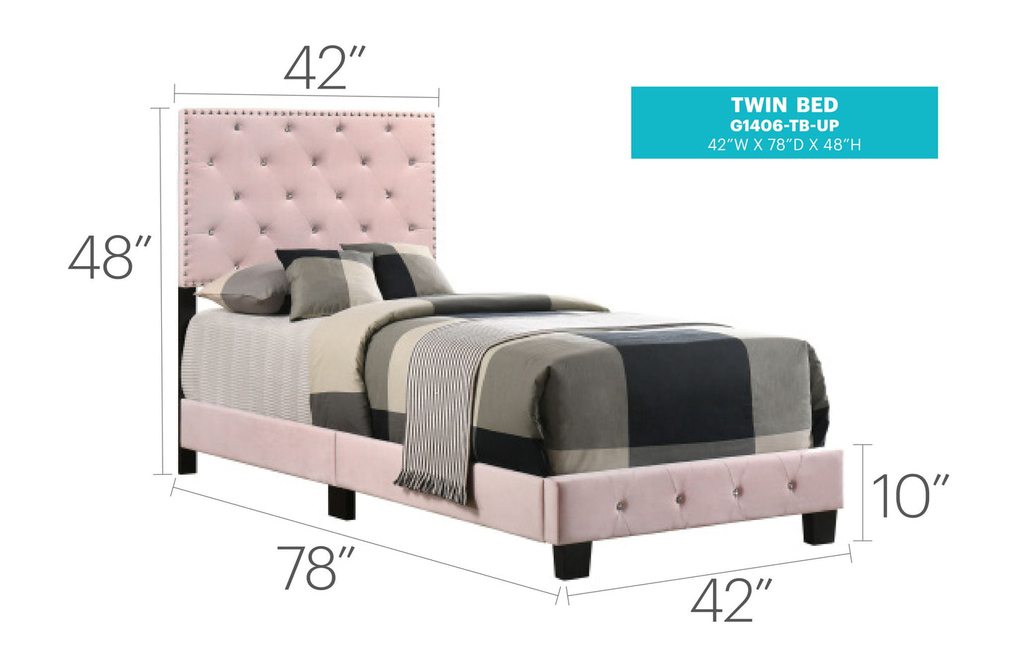 Glory Furniture - Suffolk - Bed