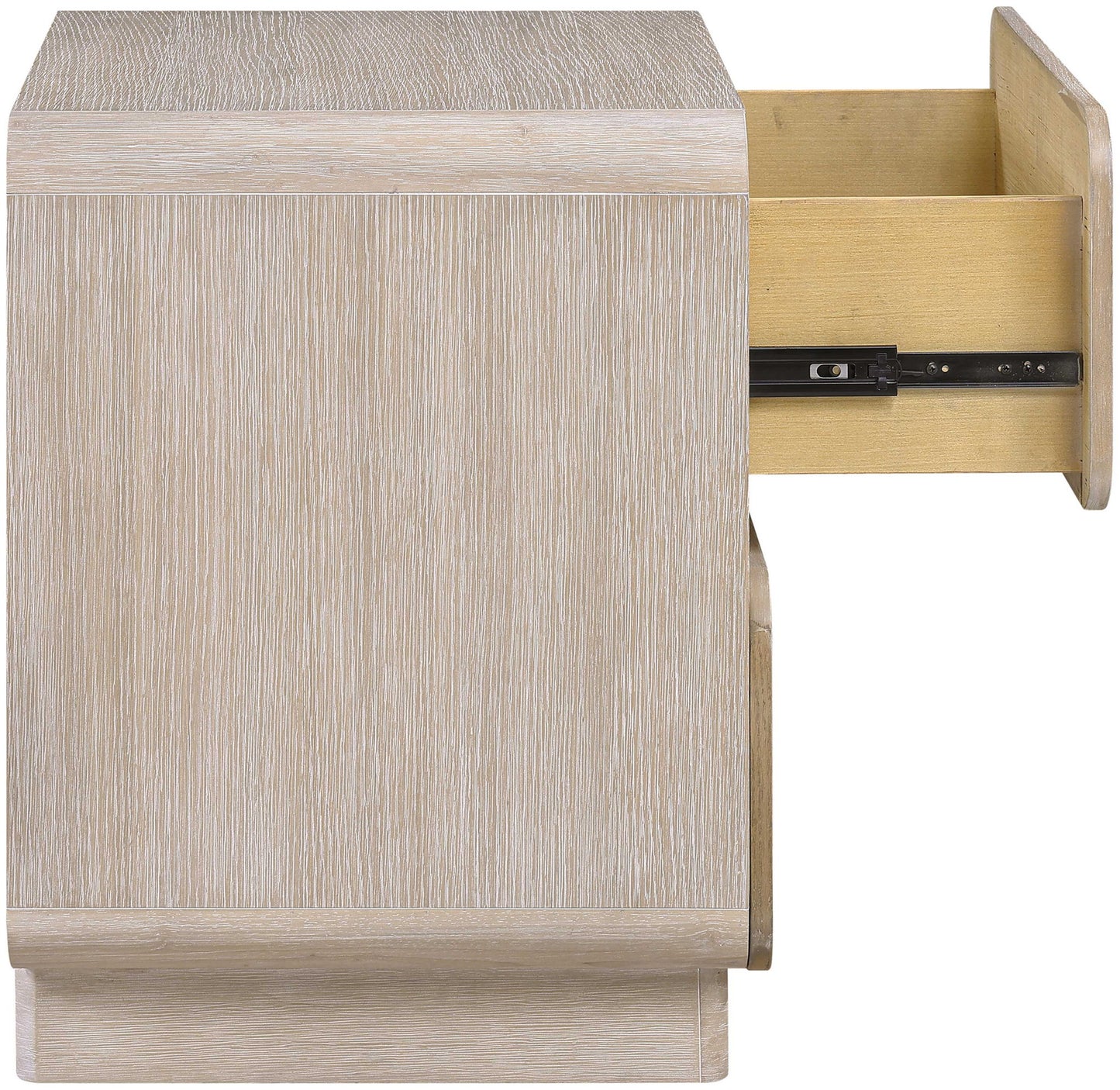 Adagio - Solid Wood And Oak Veneer Nightstand