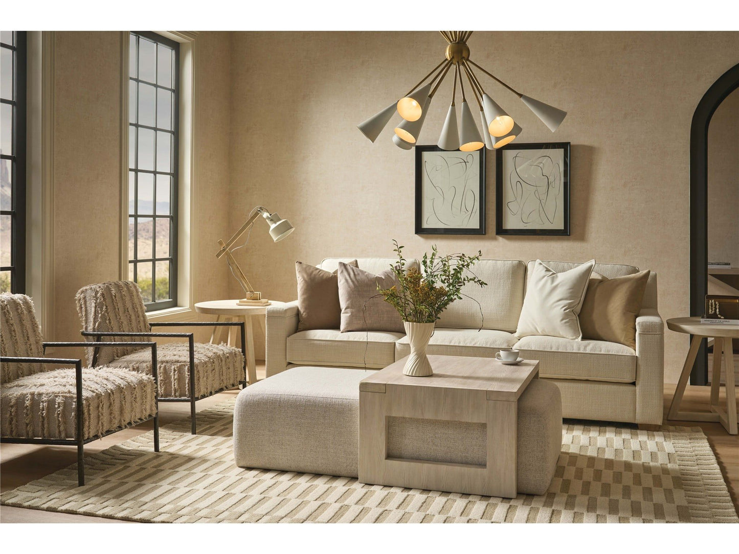 Dwell - Nesting Cocktail Ottoman