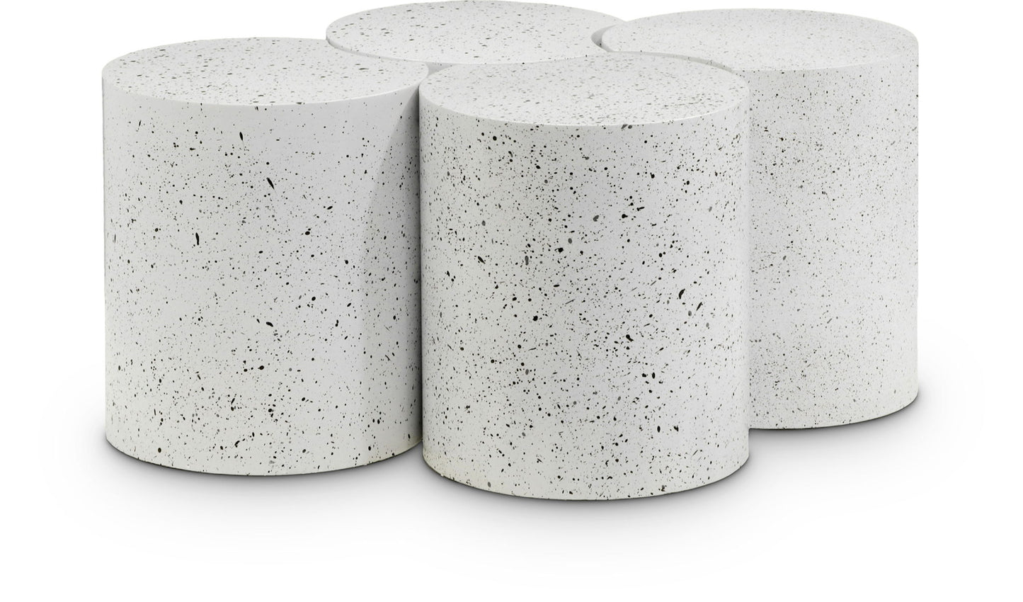 Dimple - 4 Piece Modular Coffee Table - Terazzo Finish