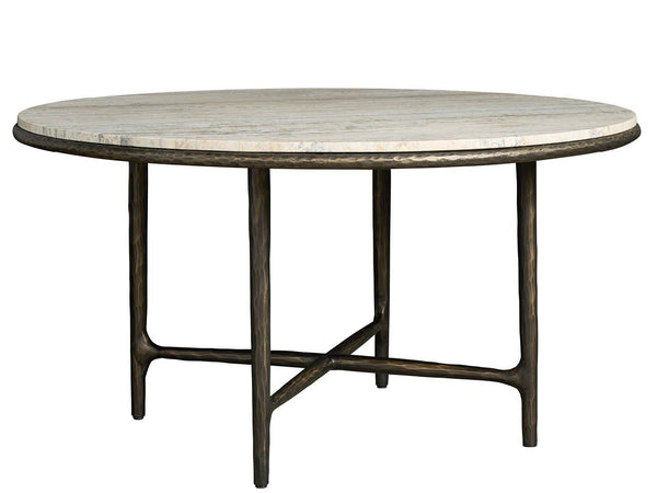 Griffith Park - Round Dining Table - Bronze / Gray