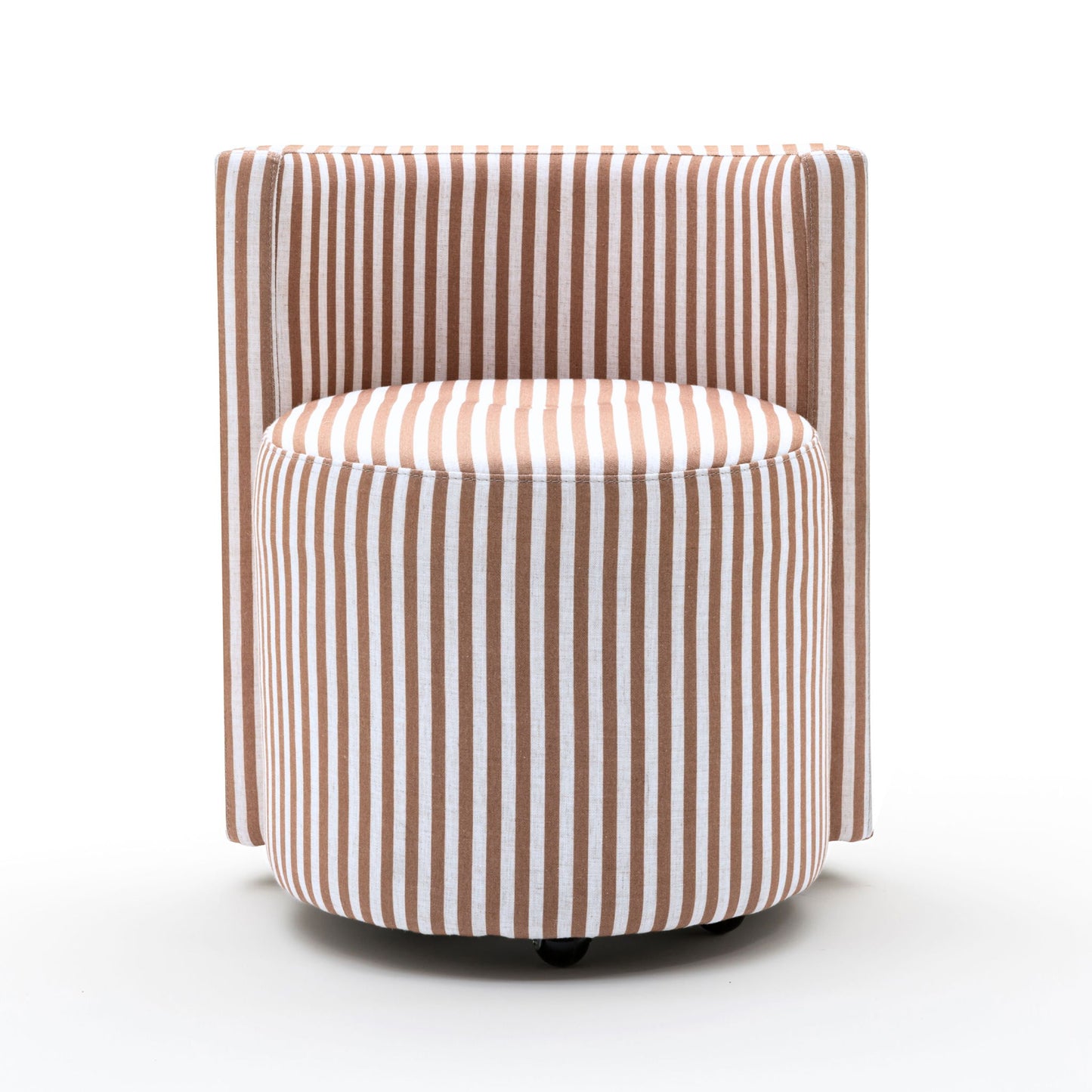 Alyssa - Striped Rolling Desk Chair